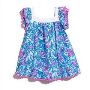 Lilly Pulitzer My Fans Toddler Dress 2T